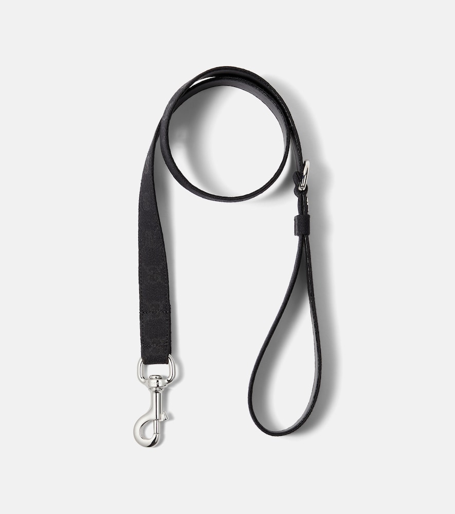 Gucci Unisex Black L Gg Canvas Dog Leash - Mytheresa