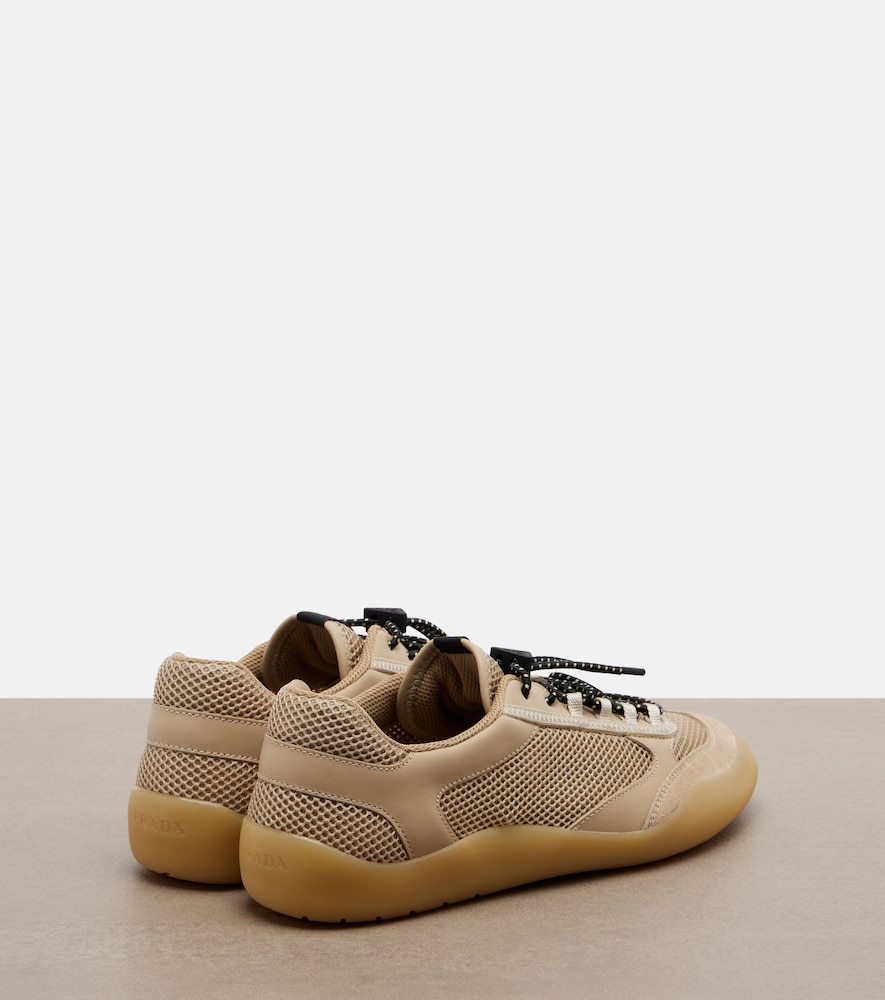  Prada Prada Sneakers Speedrock Mit Leder 