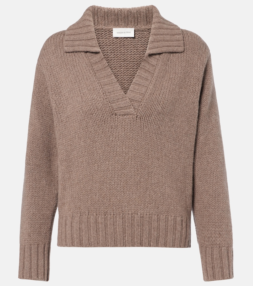 Polopullover aus Kaschmir