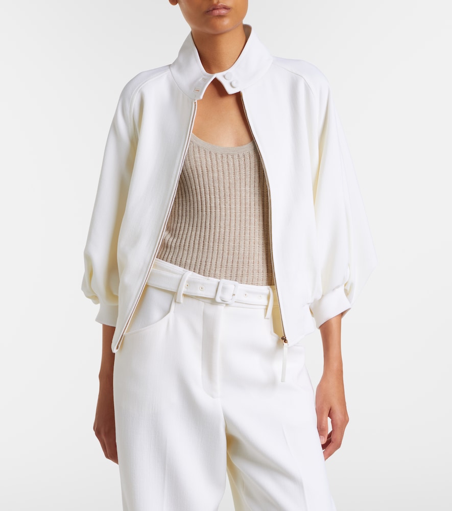 Gabriela Hearst Aluin virgin wool bomber jacket