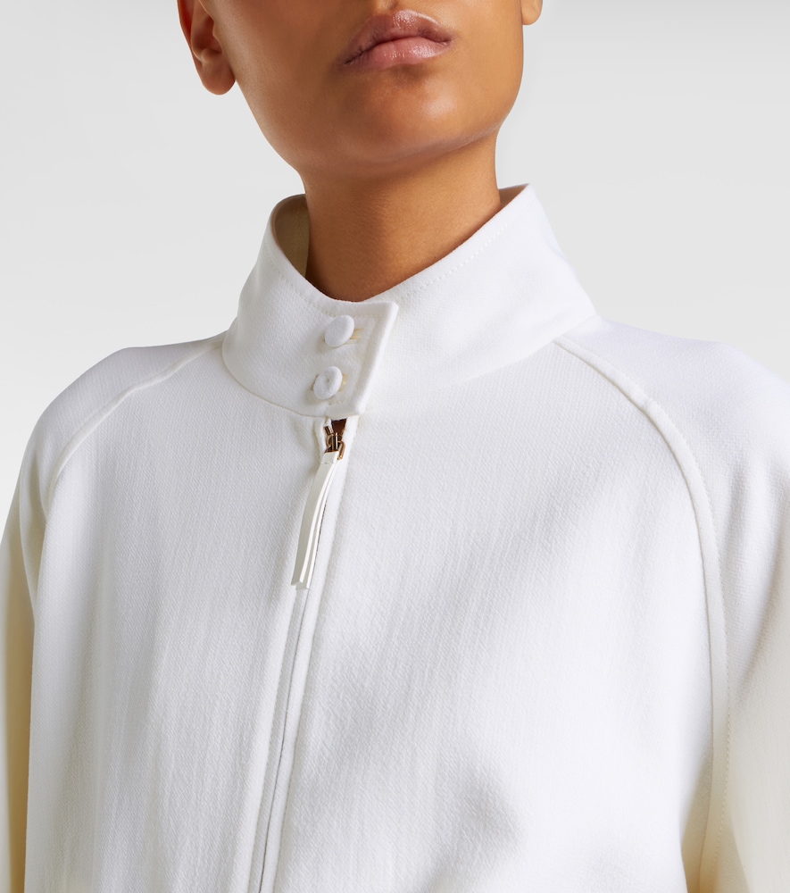 Aluin Virgin Wool Bomber Jacket