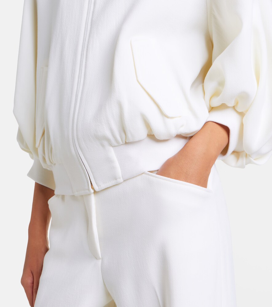 Aluin Virgin Wool Bomber Jacket