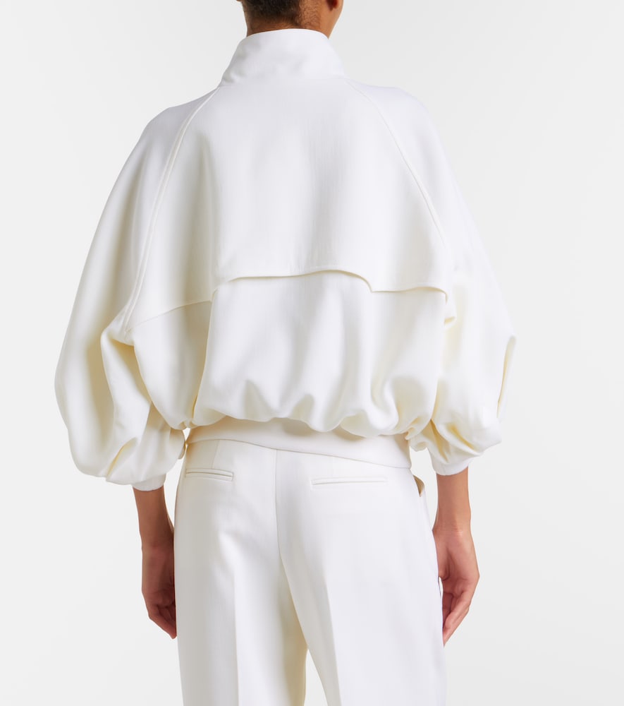 Aluin Virgin Wool Bomber Jacket