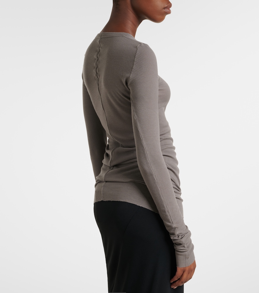 Ribbed-Knit Top