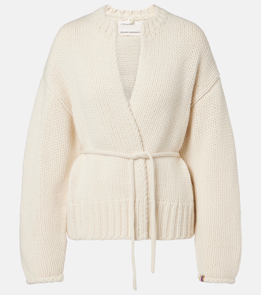 Extreme Cashmere N°384 Ginza cashmere wrap cardigan | Thumbnail 7