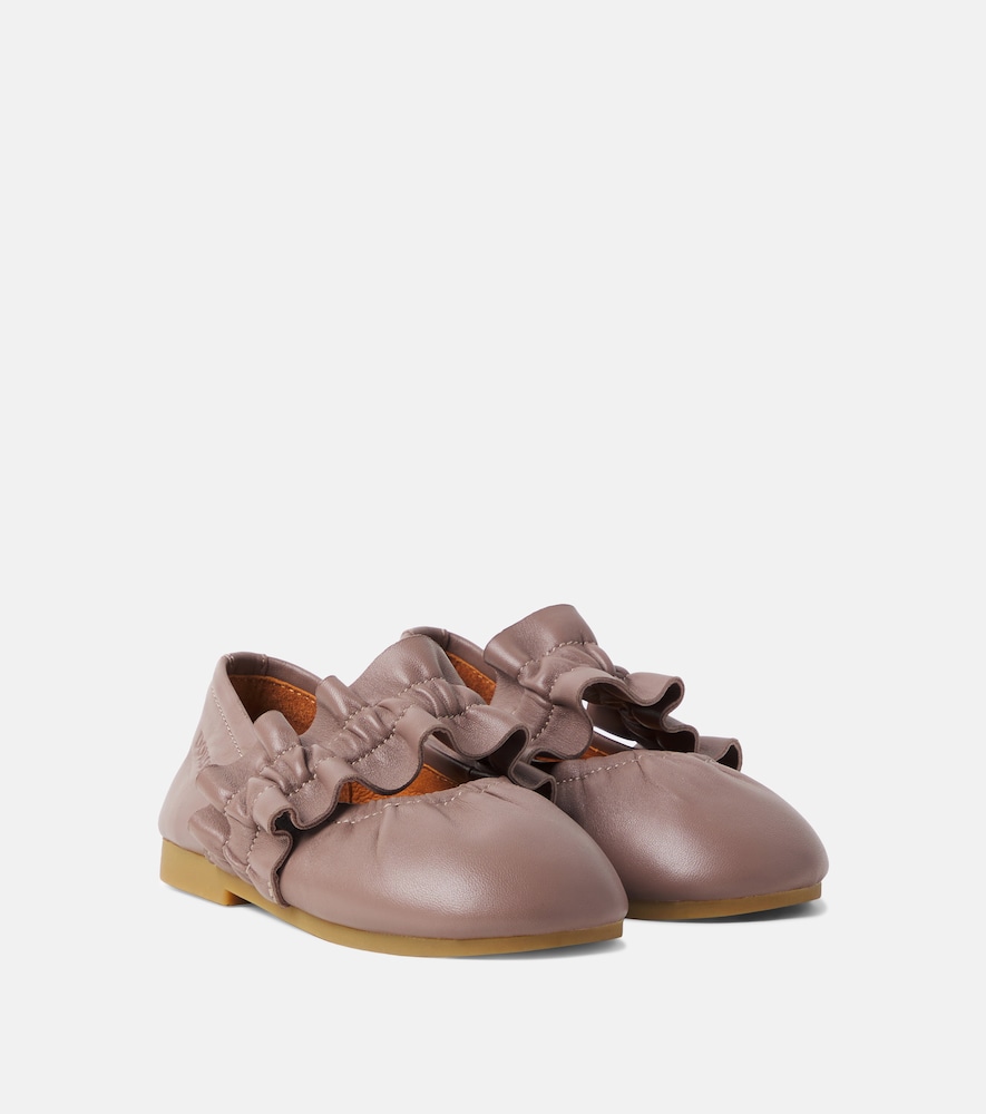 Ballerinas Iffie aus Leder