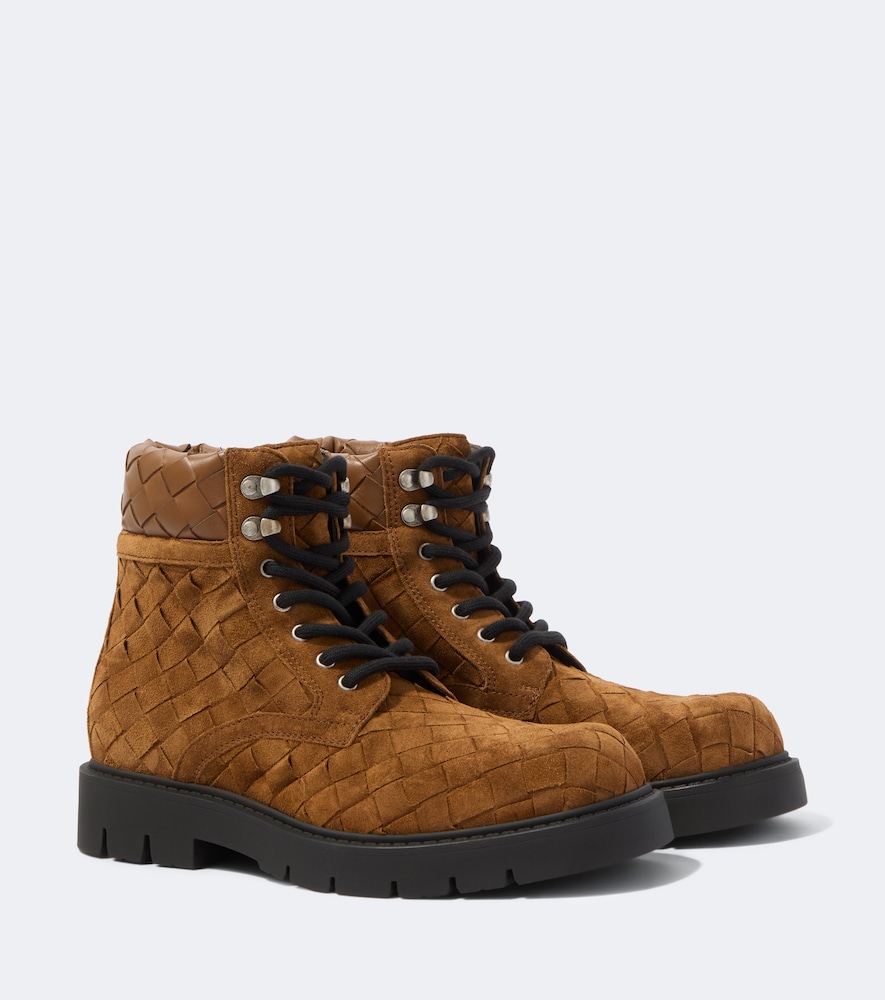 Schnürstiefel Haddock aus Veloursleder