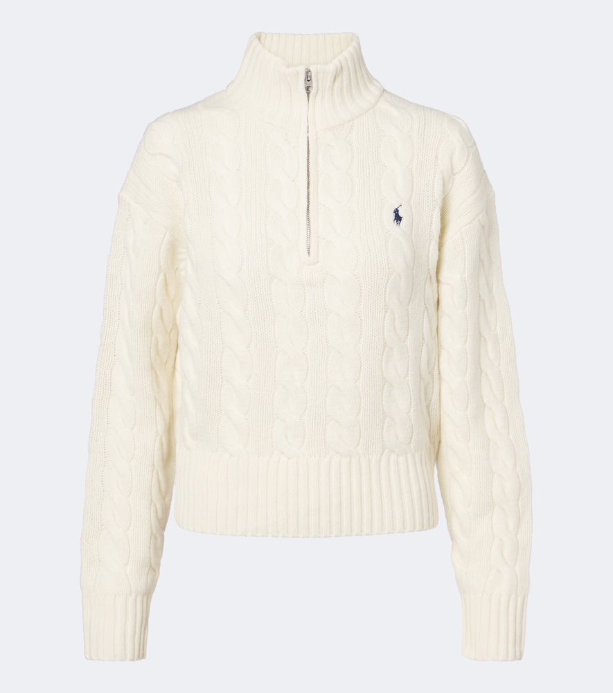 Polo Ralph Lauren Cable-Knit Wool And Cashmere Sweater