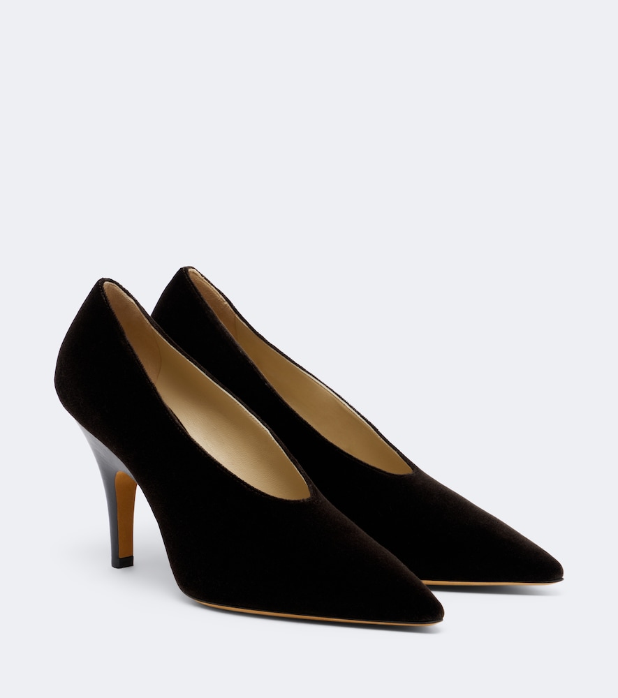Le Monde Béryl Pumps Petra in velluto