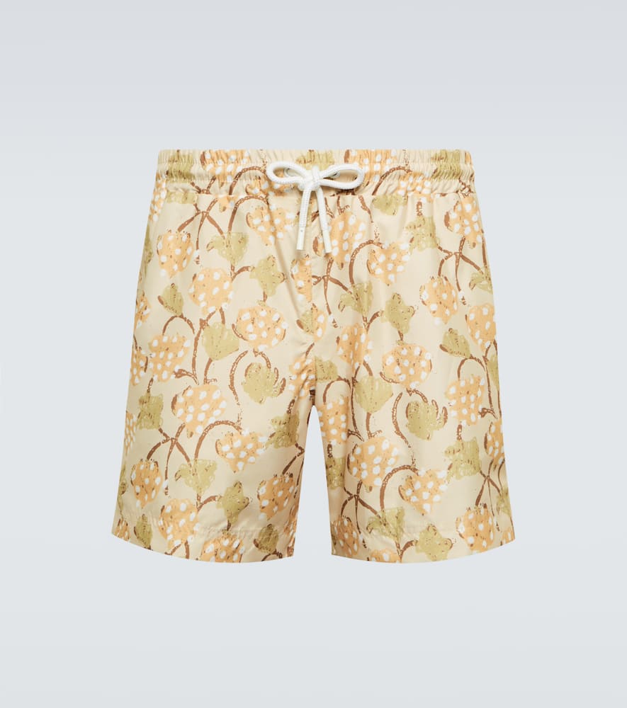 Commas Printed swim shorts