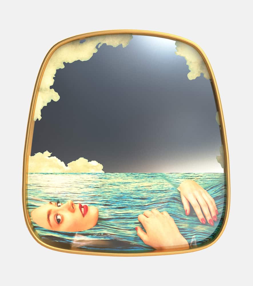 Seletti X Toiletpaper Graphic Print Mirror