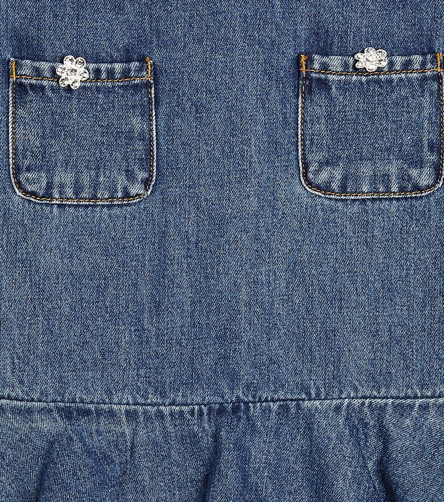  Self-portrait Kids Self-portrait Kids Jeansrock Aus Baumwolle 