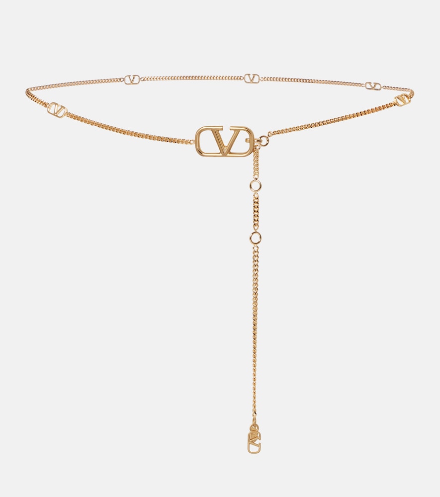 VALENTINO Valentino VLogo Signature chain belt　ヴァレンティノ Vロゴ シグネチャー チェーン ベルト