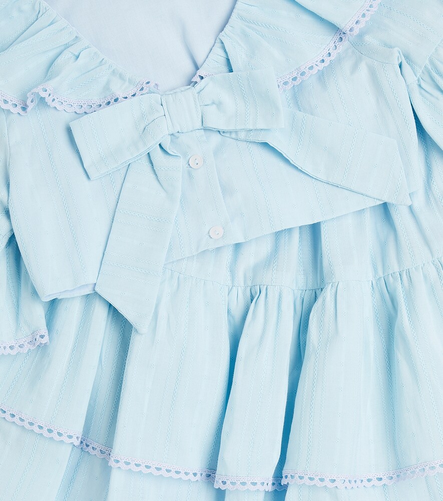  Patachou Patachou Bow-detail Poplin Shirt And Skirt Set 