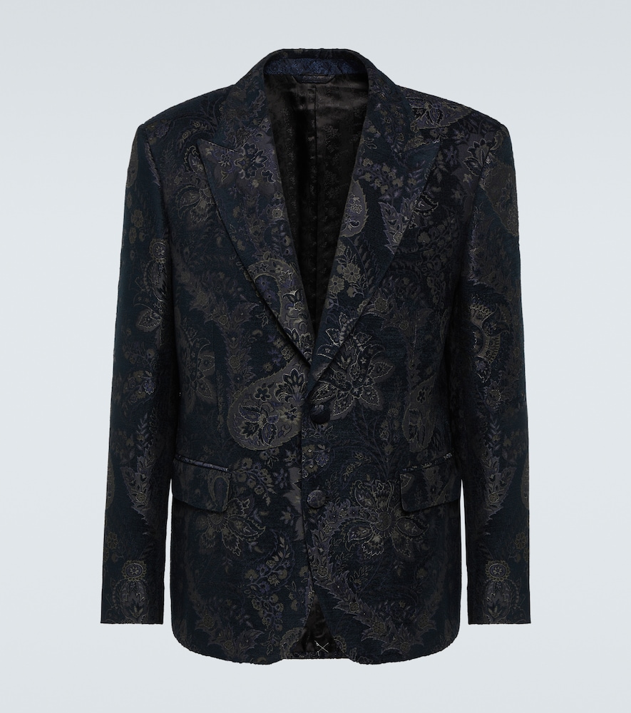 Etro Jacquard velvet blazer Etro Jacquard velvet blazer
