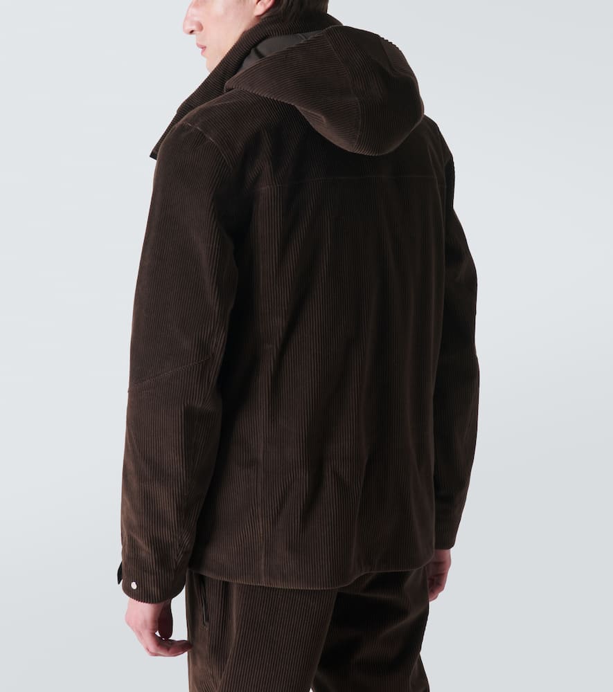 Zegna Cashco 3 In 1 Ski Jacket In Brown