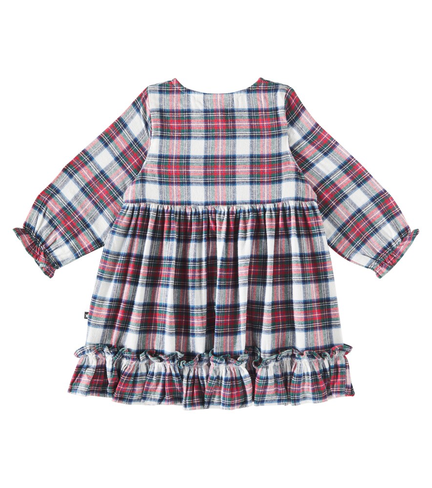  Molo Molo Vestido Cele De Algodón A Cuadros 