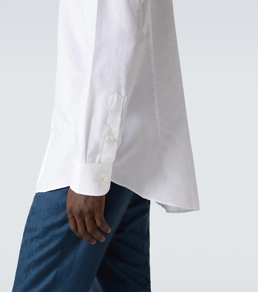 ETRO ROMA COTTON JACQUARD SHIRT