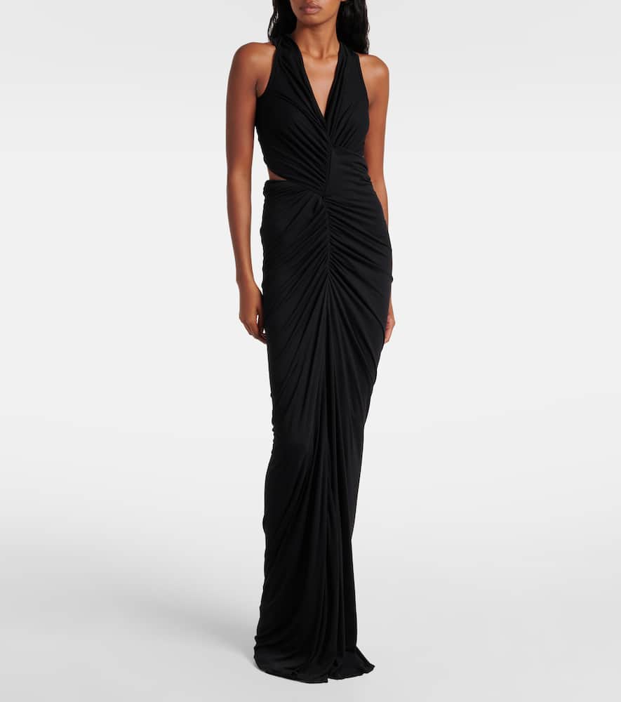 RICK OWENS LILIES POPPY GOWN