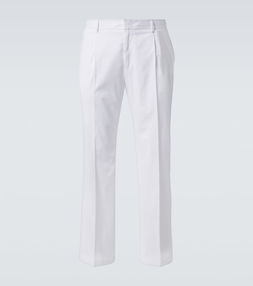 Dolce&Gabbana Men's White Cotton Chinos UK Size 42 - Mytheresa
