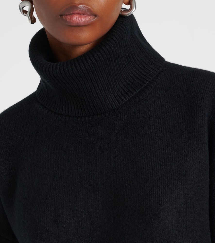 Totême Toteme Cashmere Turtle-neck Jumper In Black