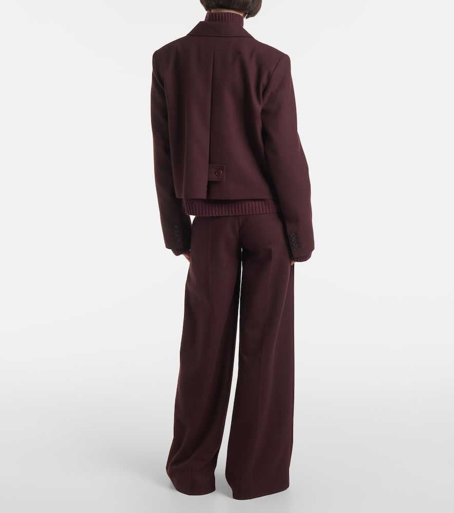  Joseph Joseph Cropped Single-breasted Wool Jacket 