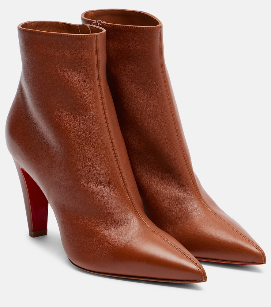 Vibella 85 leather ankle boots