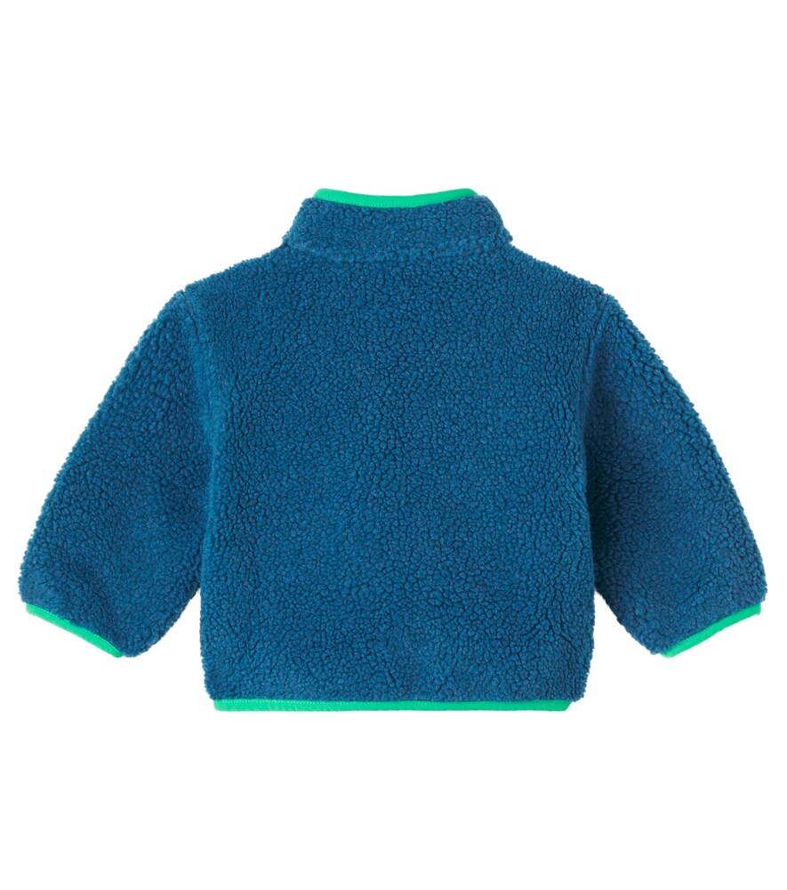  Stella Mccartney Kids Stella Mccartney Kids Bestickte Jacke Aus Teddyfleece 