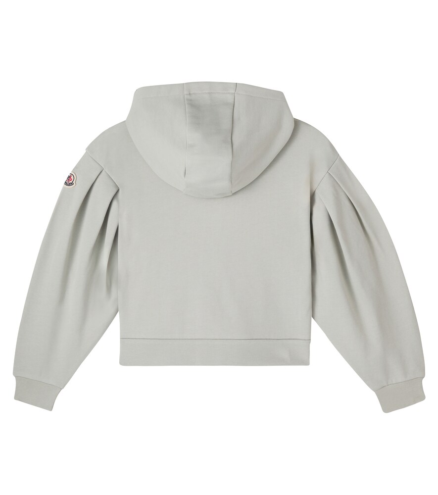  Moncler Enfant Moncler Enfant Cropped-kapuzenjacke Aus Baumwolle 
