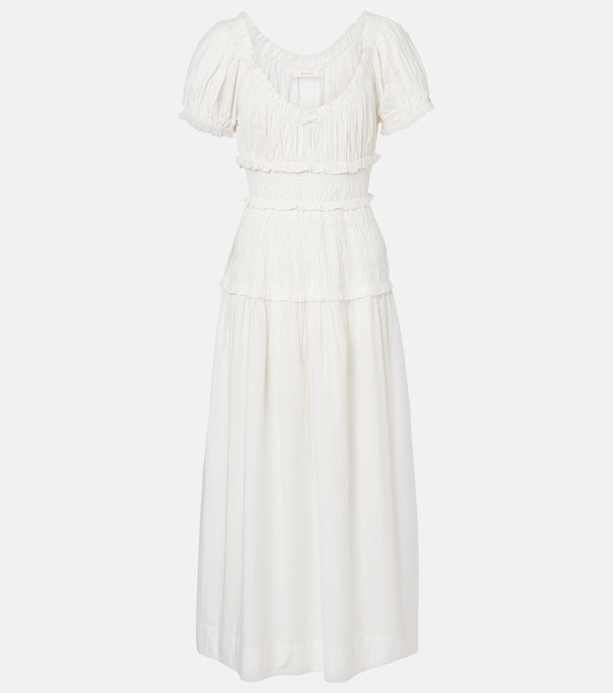 Doen Dôen Leanne cotton poplin midi dress