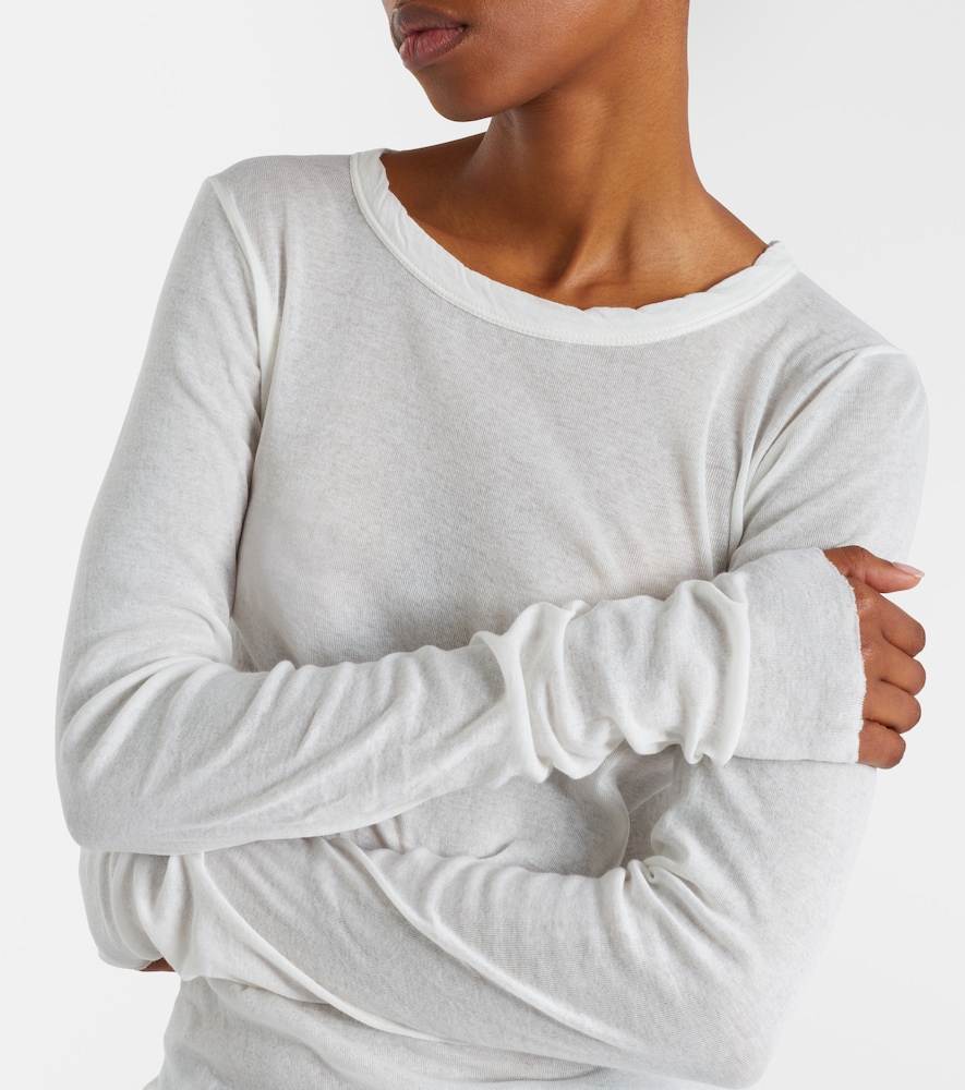  Rick Owens Rick Owens Top Aus Baumwoll-jersey 