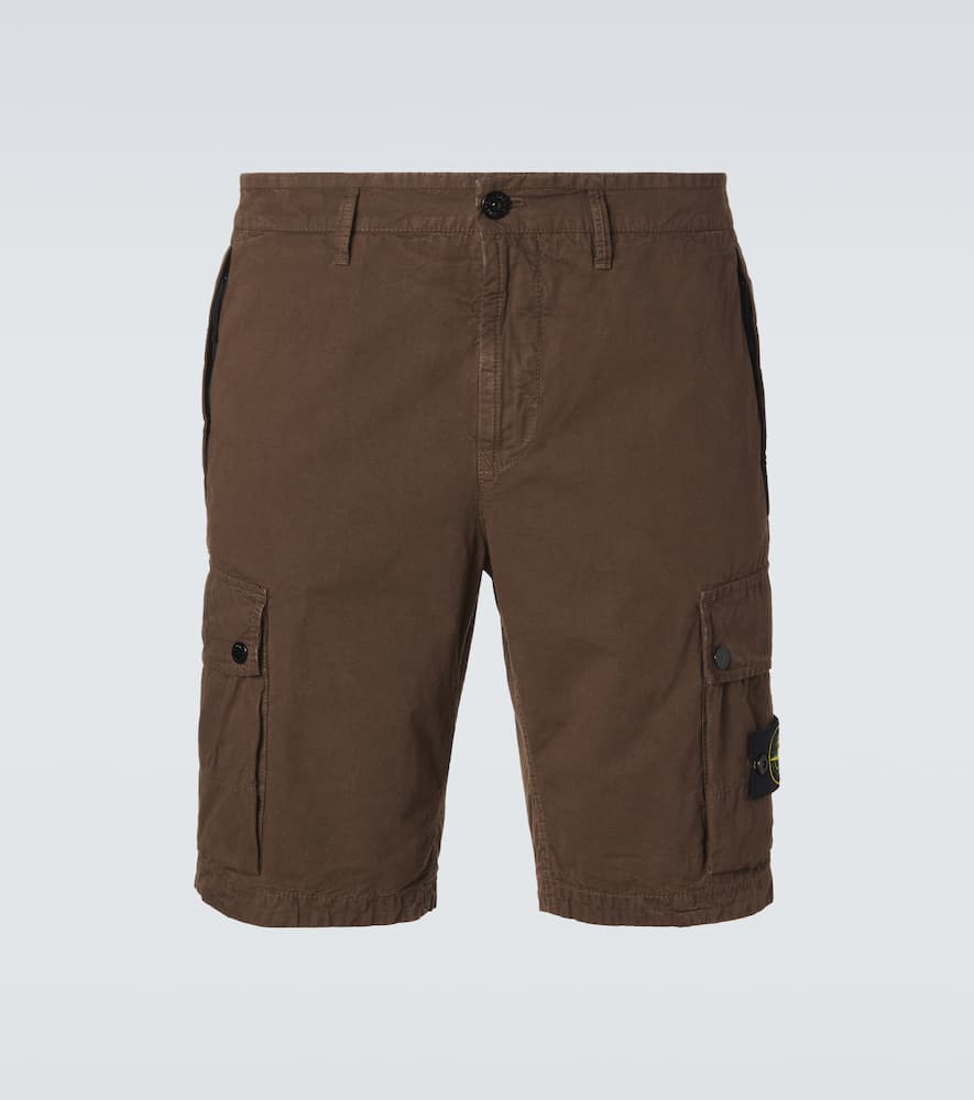 Shorts cargo Compass in canvas di cotone