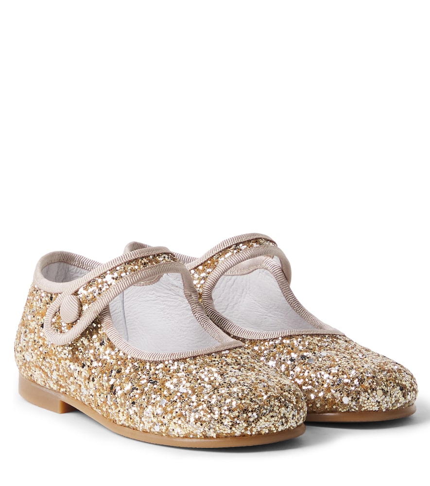 Pepa London Ballerine Mary Jane con glitter