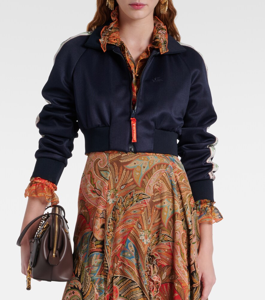 Etro Cropped track jacket
