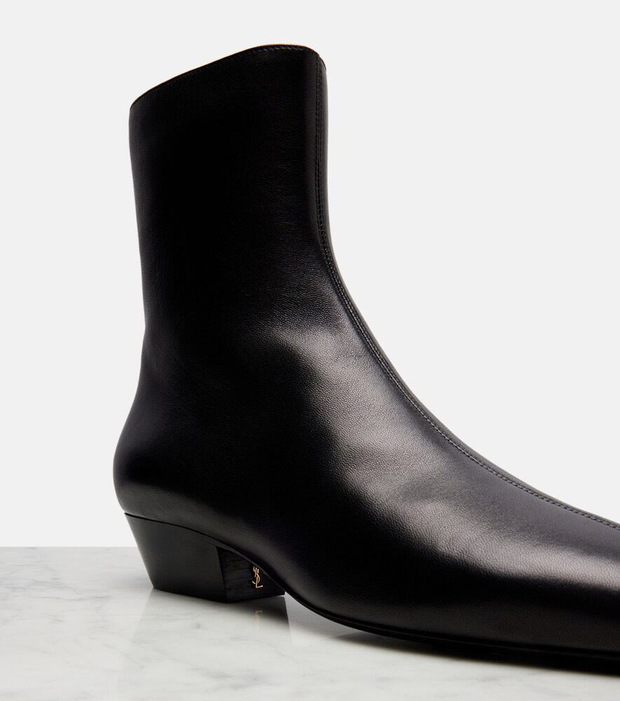  Saint Laurent Saint Laurent Ankle Boots Jill Aus Leder 
