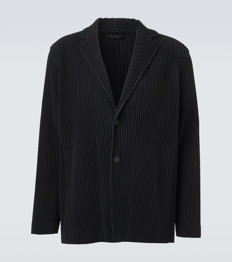 Homme Plisse Issey Miyake Homme Plissé Issey Miyake Basics pleated blazer