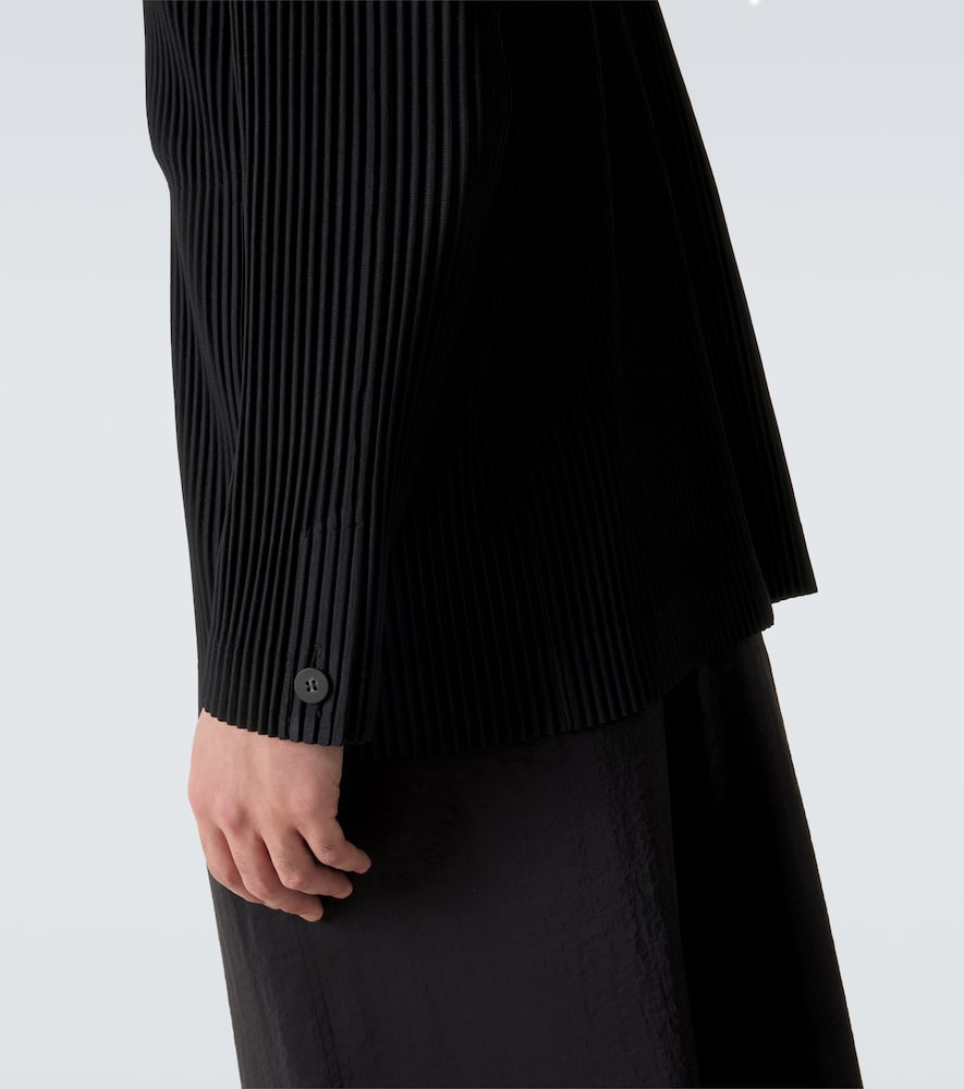  Homme Plisse Issey Miyake Homme Plissé Issey Miyake Basics Blazer Mit Falten 