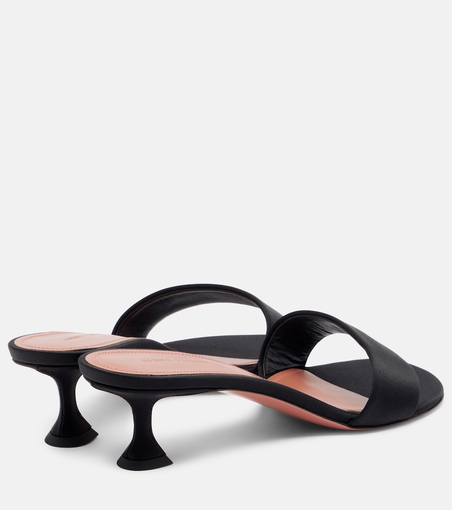  Amina Muaddi Amina Muaddi Andreea Satin Mules 