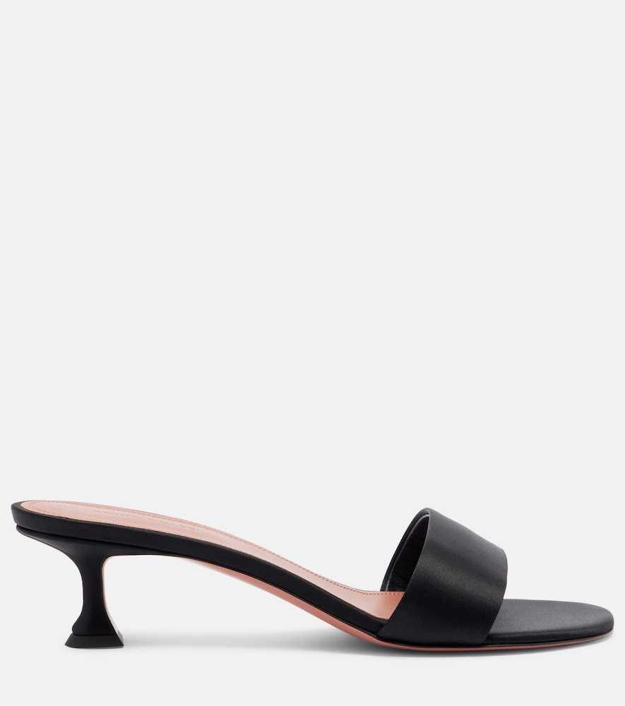  Amina Muaddi Amina Muaddi Andreea Satin Mules 