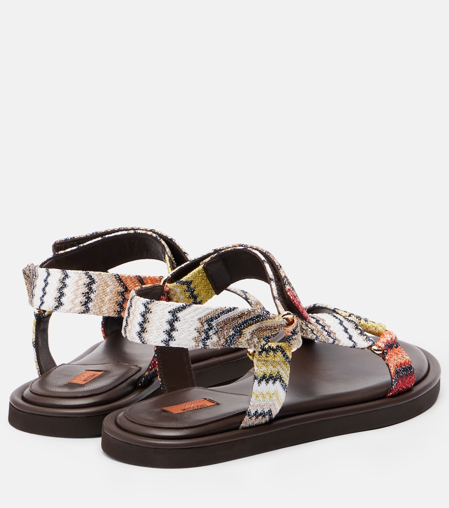  Missoni Missoni Minnie Zigzag Sandals 
