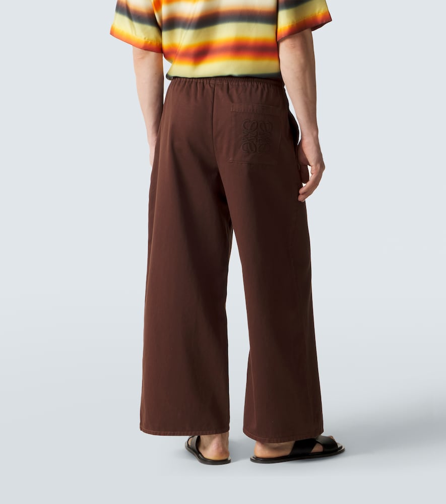 Paula'S Ibiza Cotton-Blend Wide-Leg Pants
