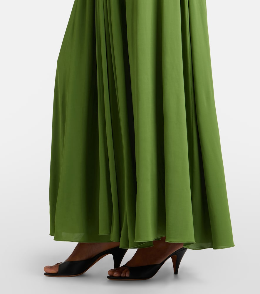  Sportmax Sportmax Vestido Largo Drapeado 
