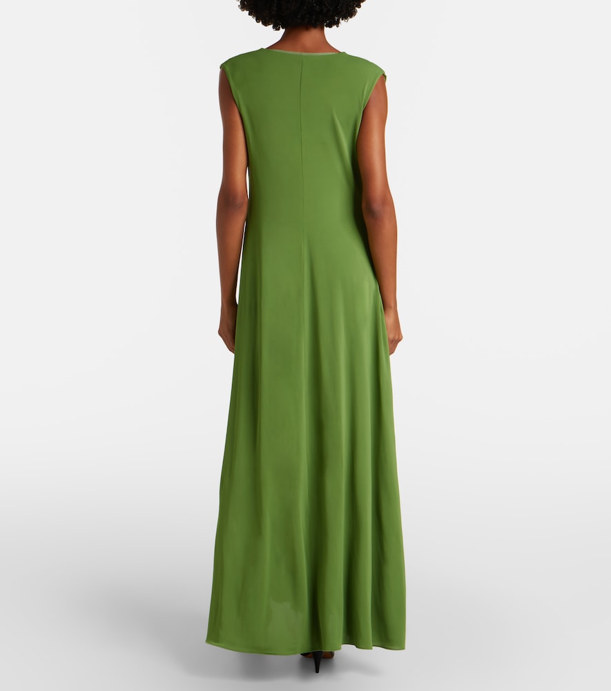  Sportmax Sportmax Vestido Largo Drapeado 