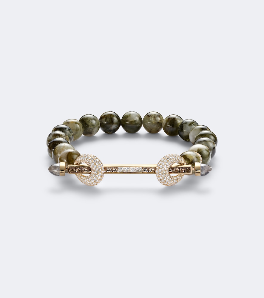 Armband Chakra aus 18kt Gelbgold mit Edelsteinen