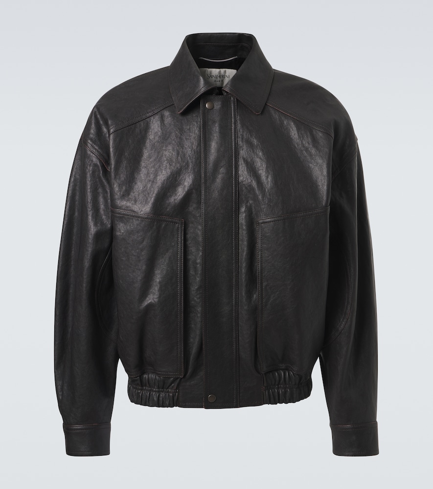 Blouson aus Leder