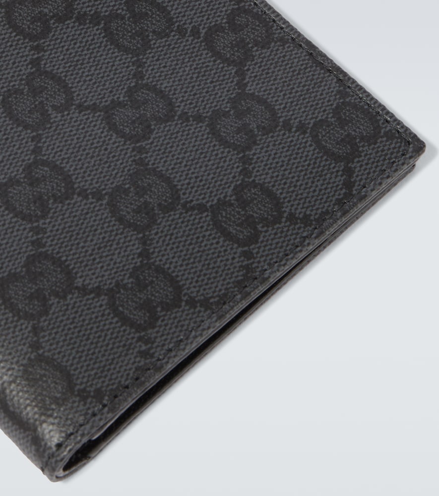 Gucci Gucci Gucci Essence Classic Gg Canvas Bi-fold Wallet 