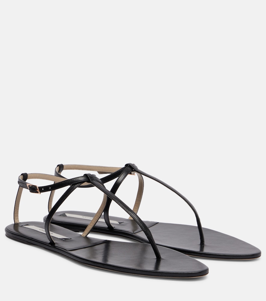 Sandali infradito Mono Strap in pelle