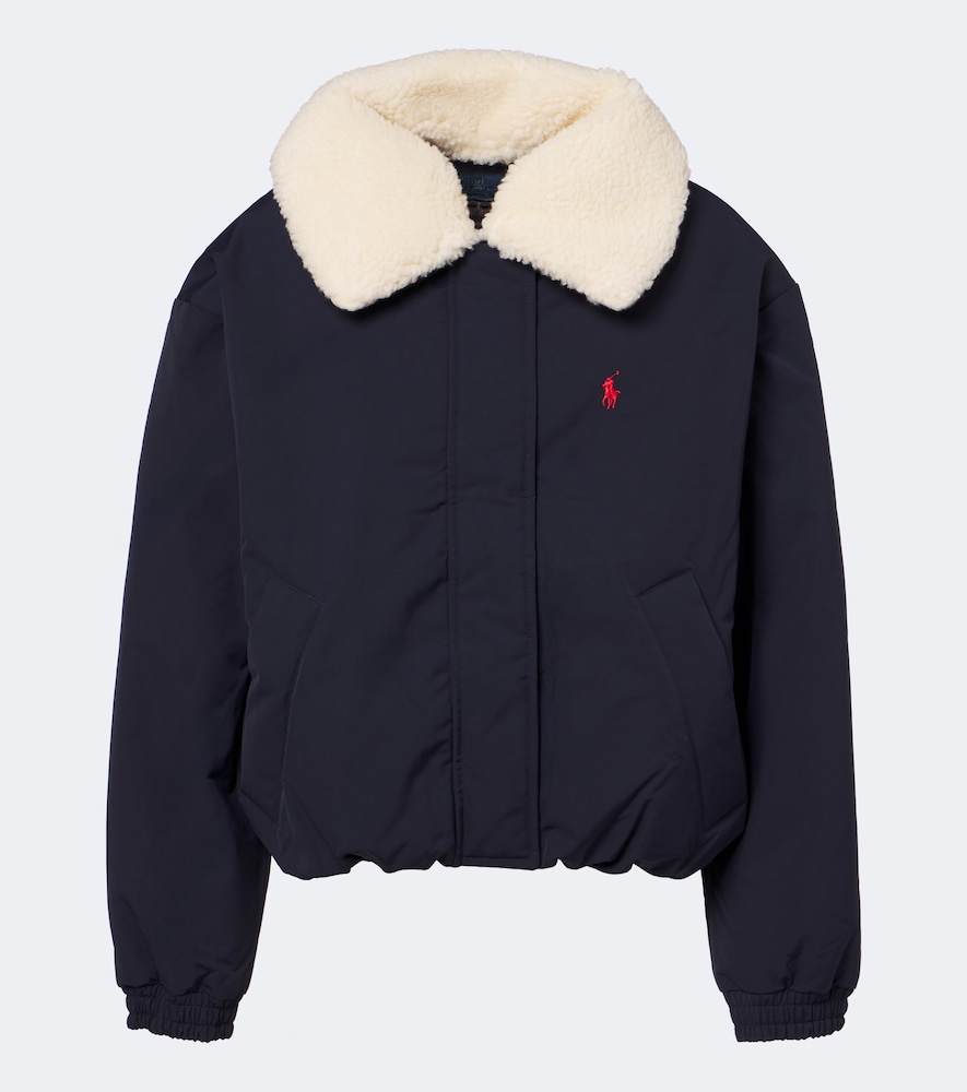 Daunenjacke mit Teddy