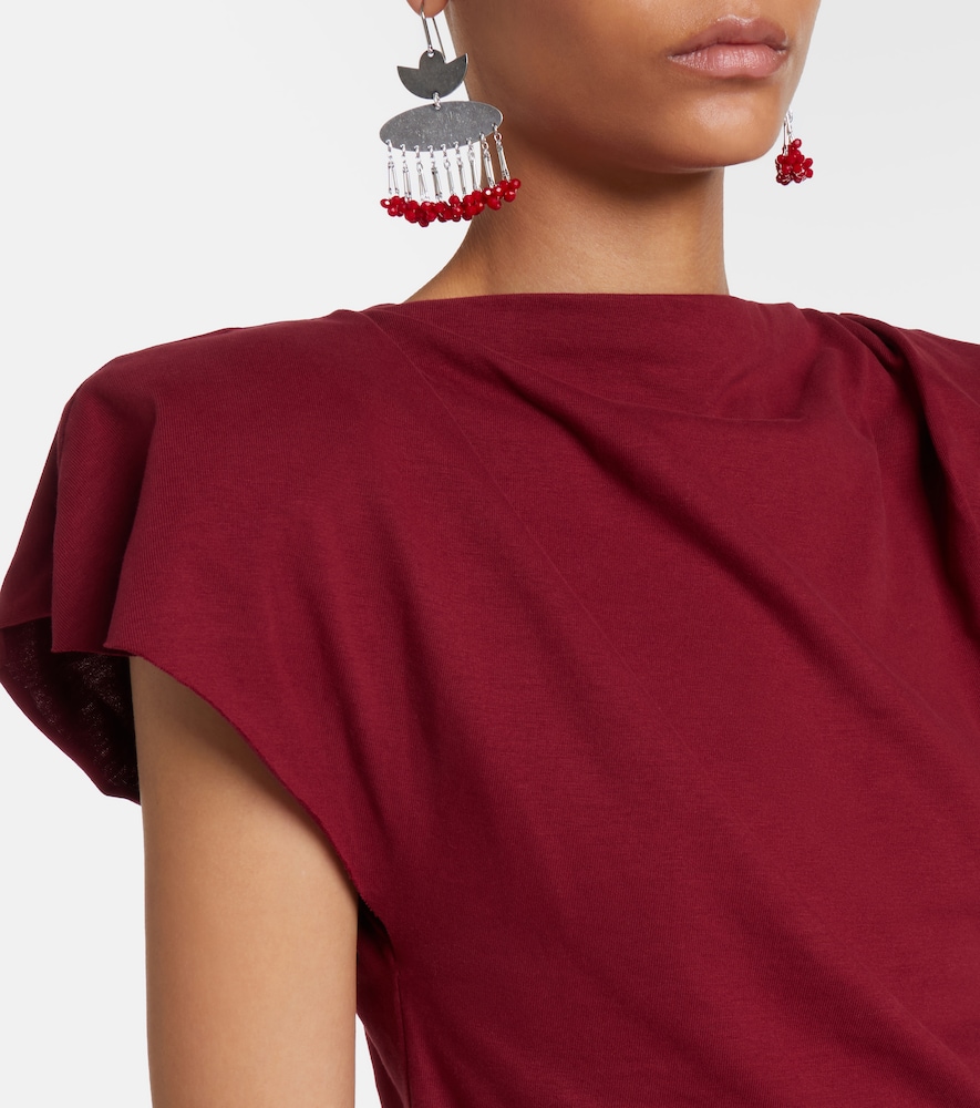 Sebani Asymmetric Cotton T-Shirt