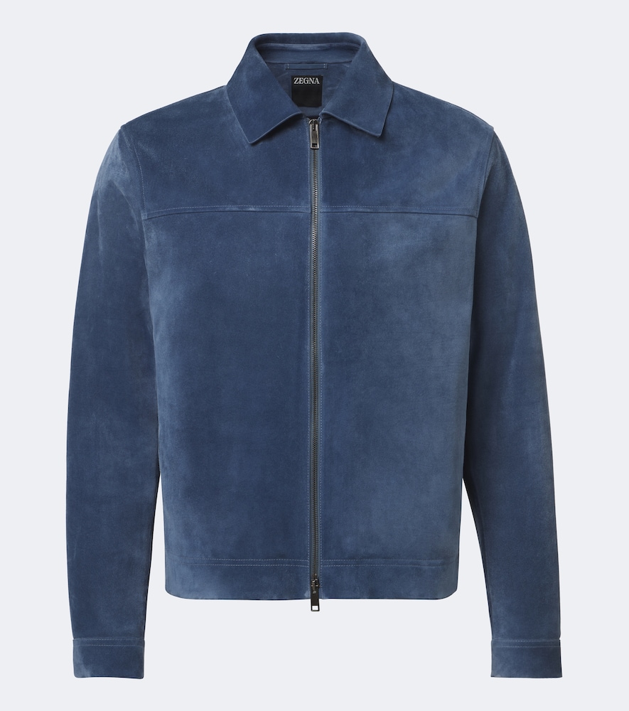 Jacke aus Veloursleder